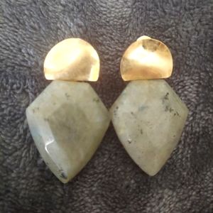 Labradorite earrings